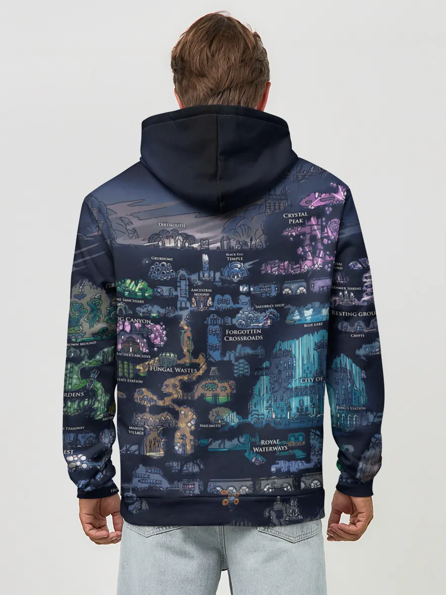 Худи мужской база хлопок / HOLLOW KNIGHT WORLD