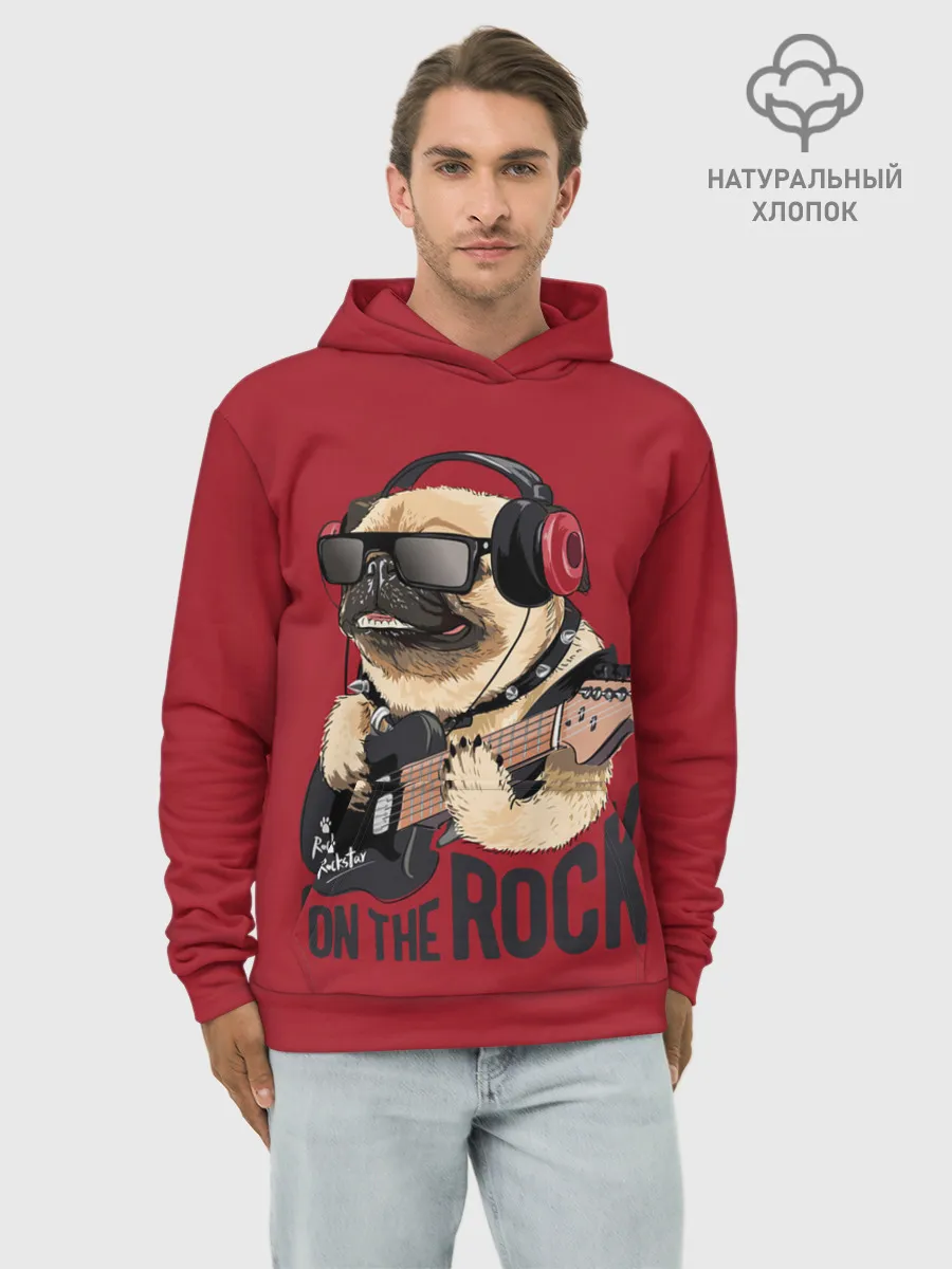 Худи мужской база хлопок / On the rock