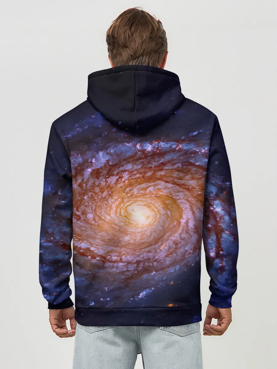 Худи мужской база хлопок / ГАЛАКТИКА