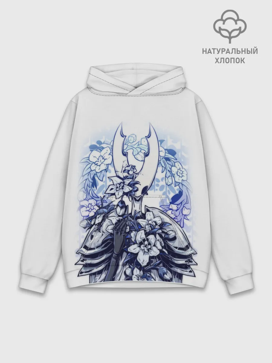 Худи мужской база хлопок / Hollow Knight