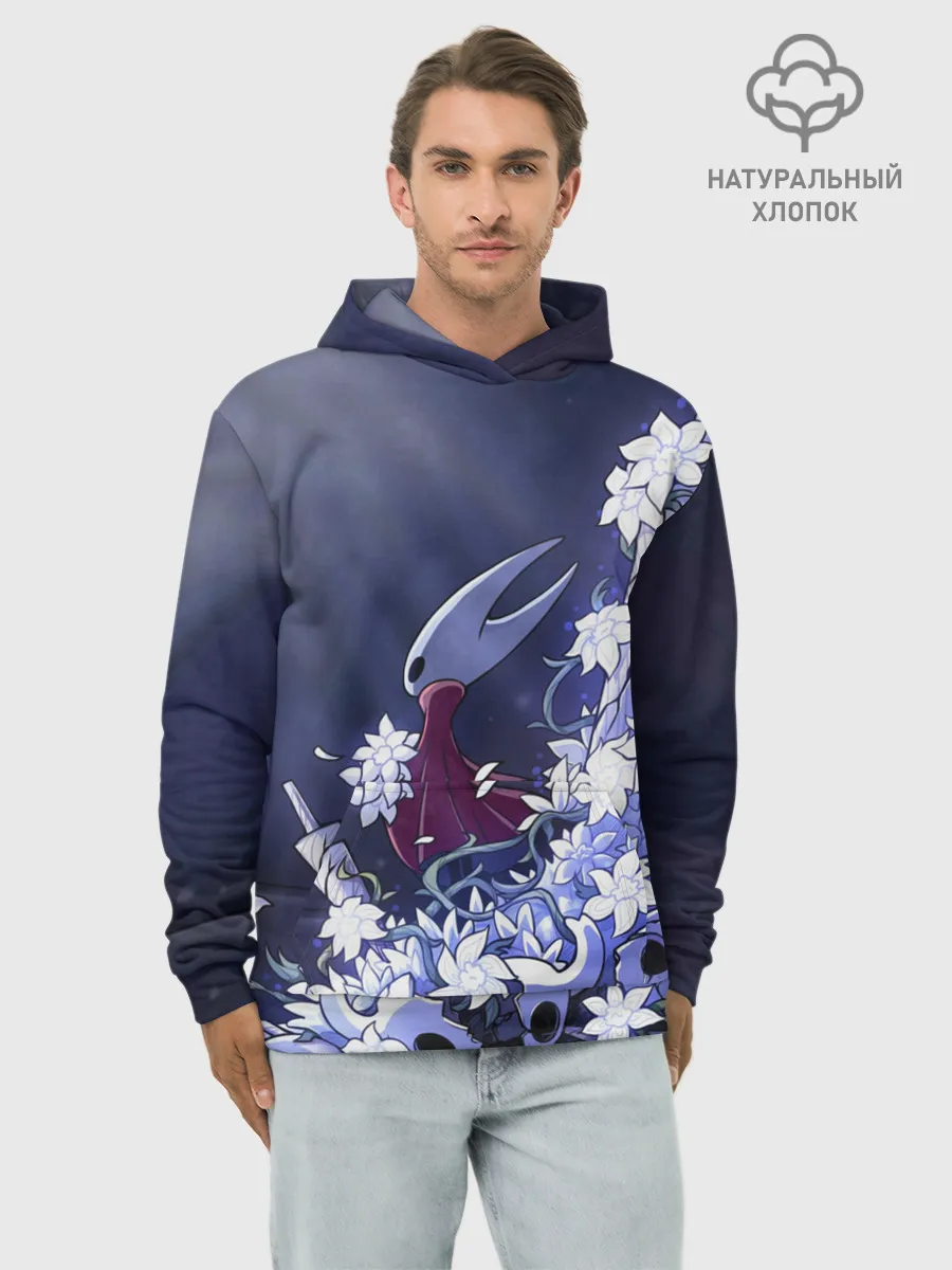 Худи мужской база хлопок / Hollow Knight