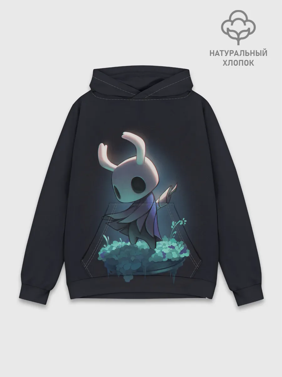 Худи мужской база хлопок / Hollow Knight