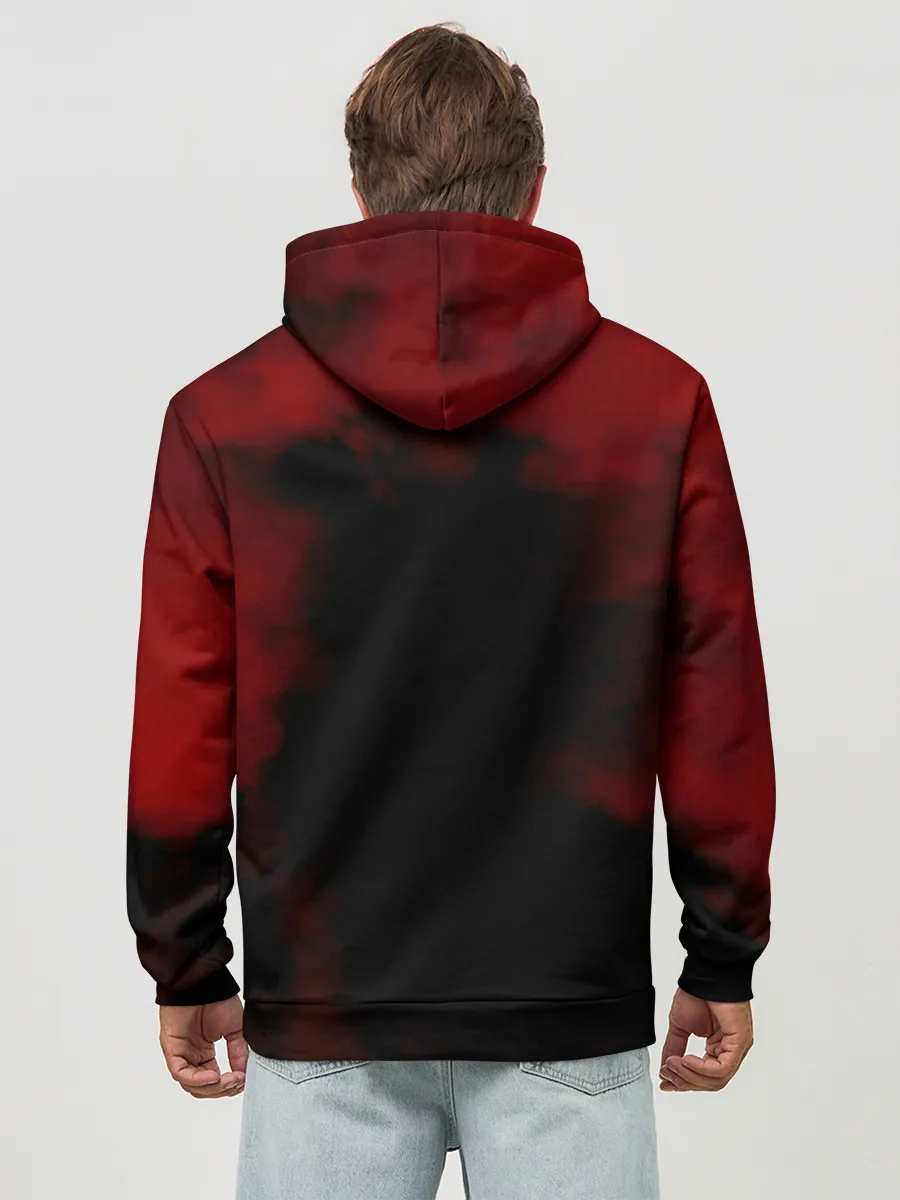 Худи мужской база хлопок / Kiss