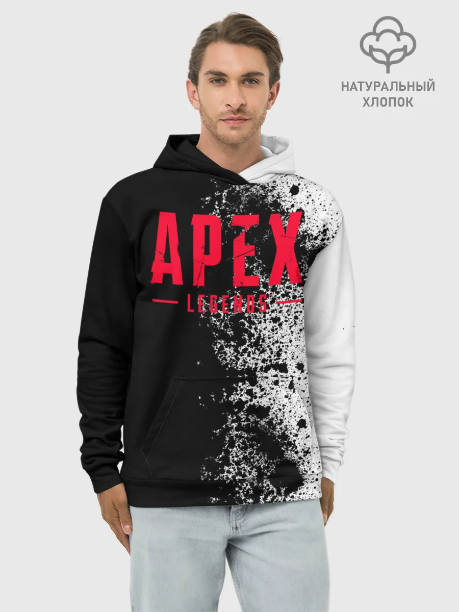 Худи мужской база хлопок / апекс легендс