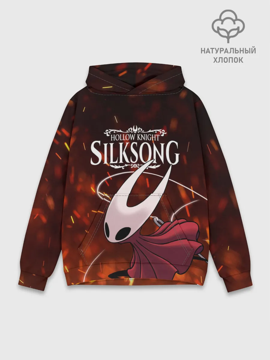 Худи мужской база хлопок / Hollow Knight: SILKSONG