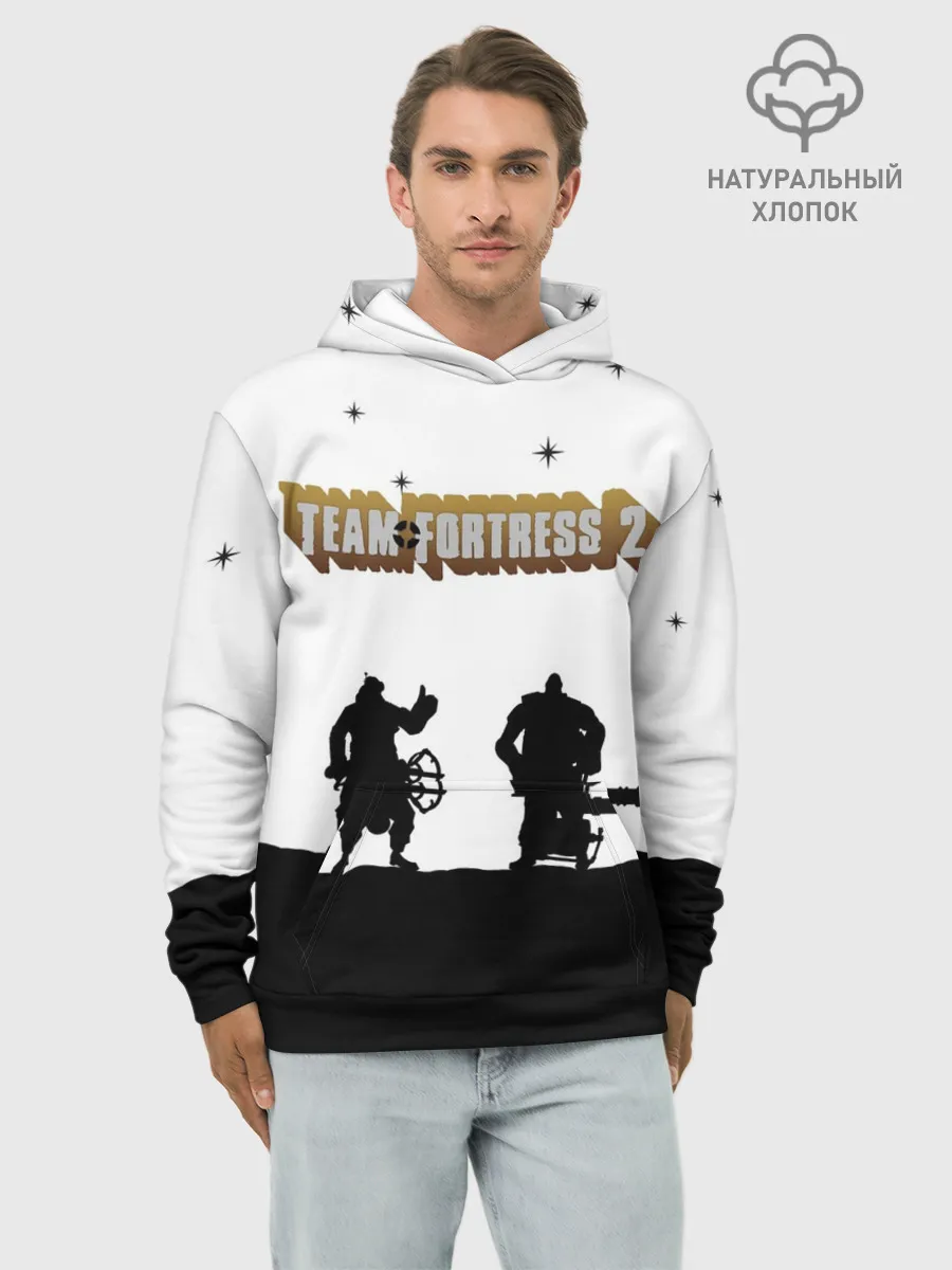 Худи мужской база хлопок / Team Fortress 2