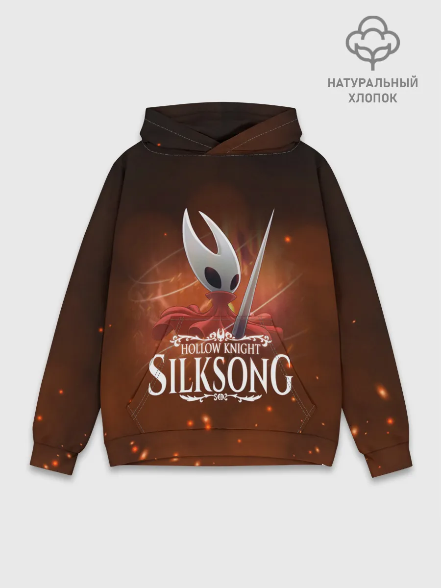 Худи мужской база хлопок / Hollow Knight: SILKSONG