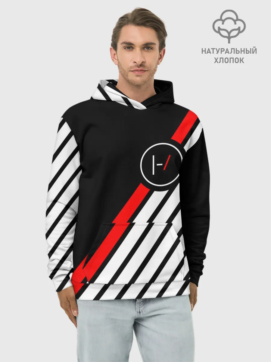 Худи мужской база хлопок / TWENTY ONE PILOTS