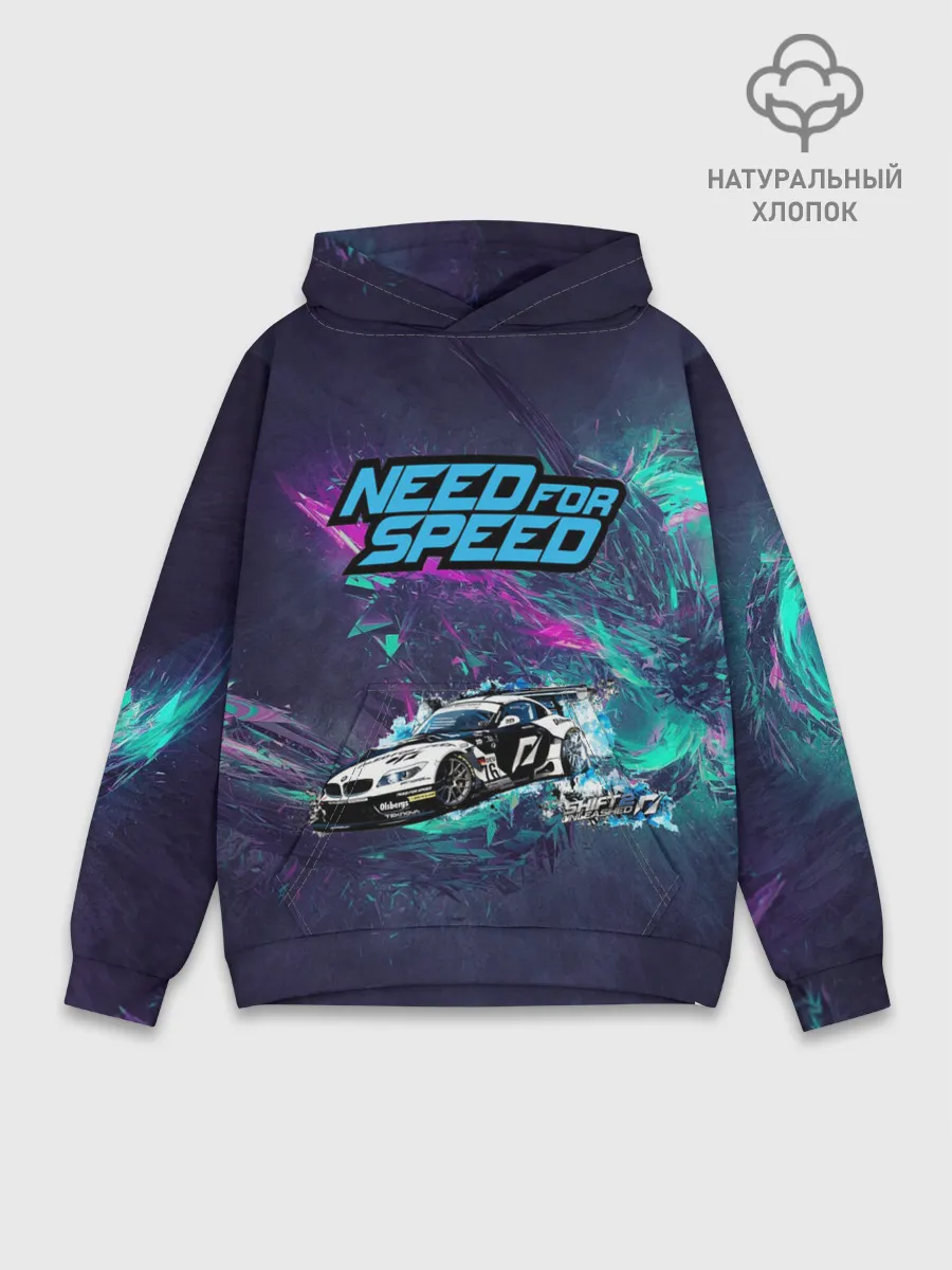 Худи мужской база хлопок / NFS BMW