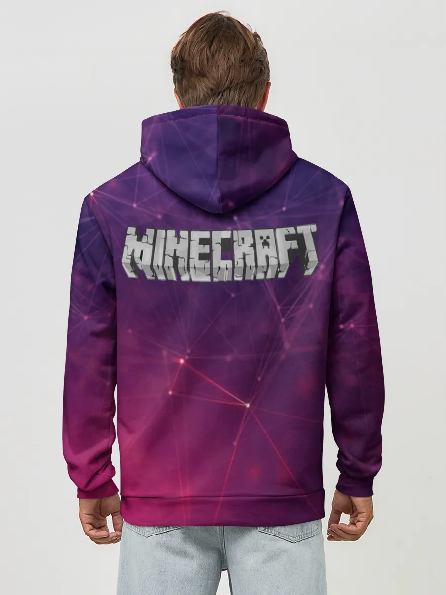 Худи мужской база хлопок / Minecraft