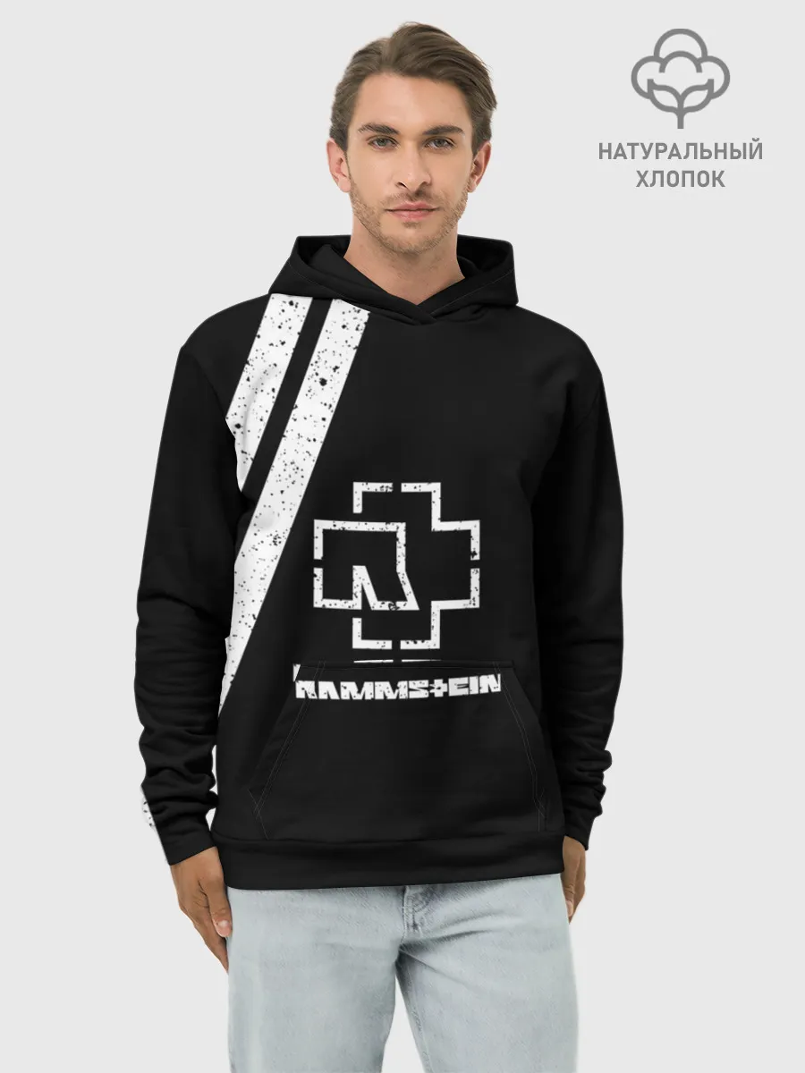 Худи мужской база хлопок / Rammstein