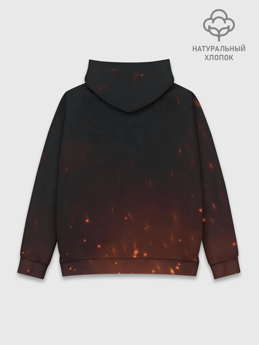 Худи мужской база хлопок / DEATH STRANDING - Cliff