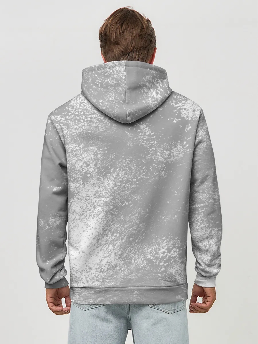 Худи мужской база хлопок / БЕЗ БАБ