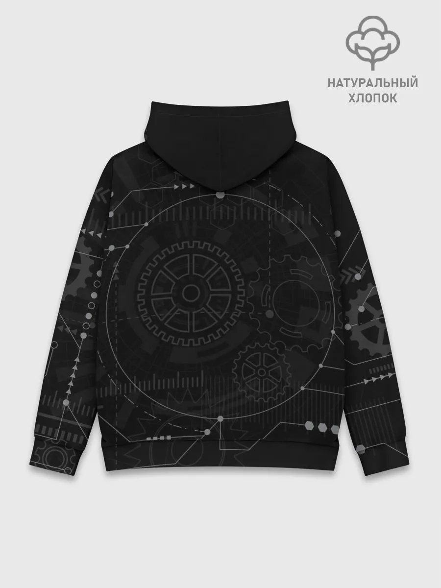 Худи мужской база хлопок / KOJIMA PRODUCTIONS