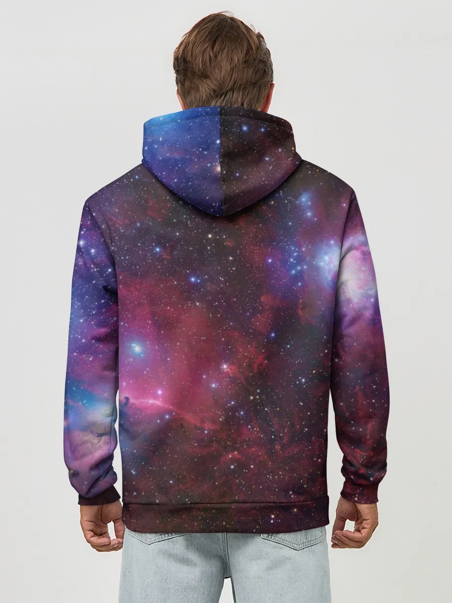 Худи мужской база хлопок / Warframe Logo