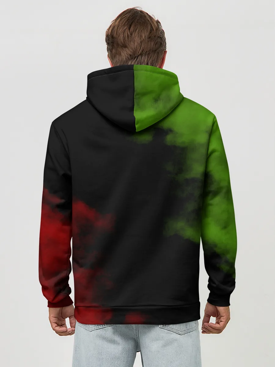 Худи мужской база хлопок / Kiss