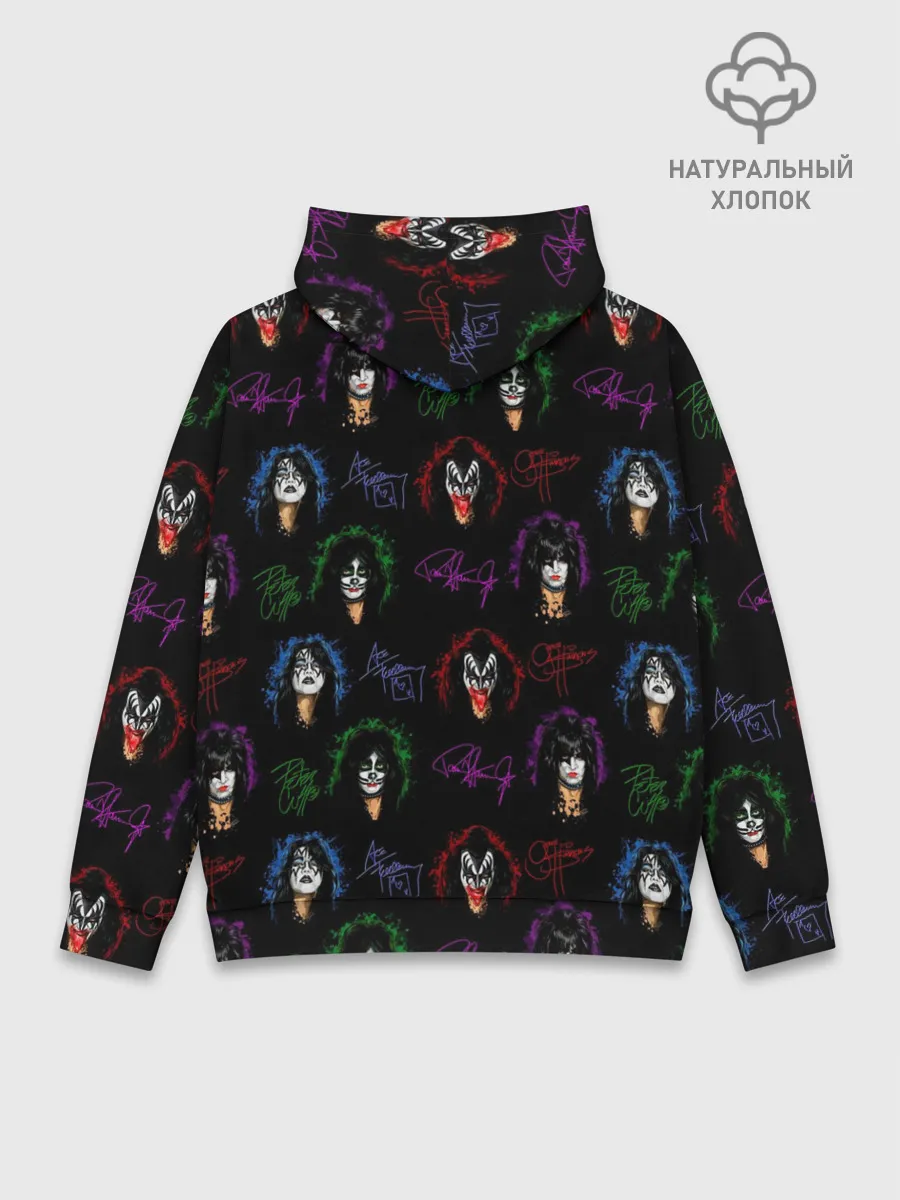 Худи мужской база хлопок / KISS