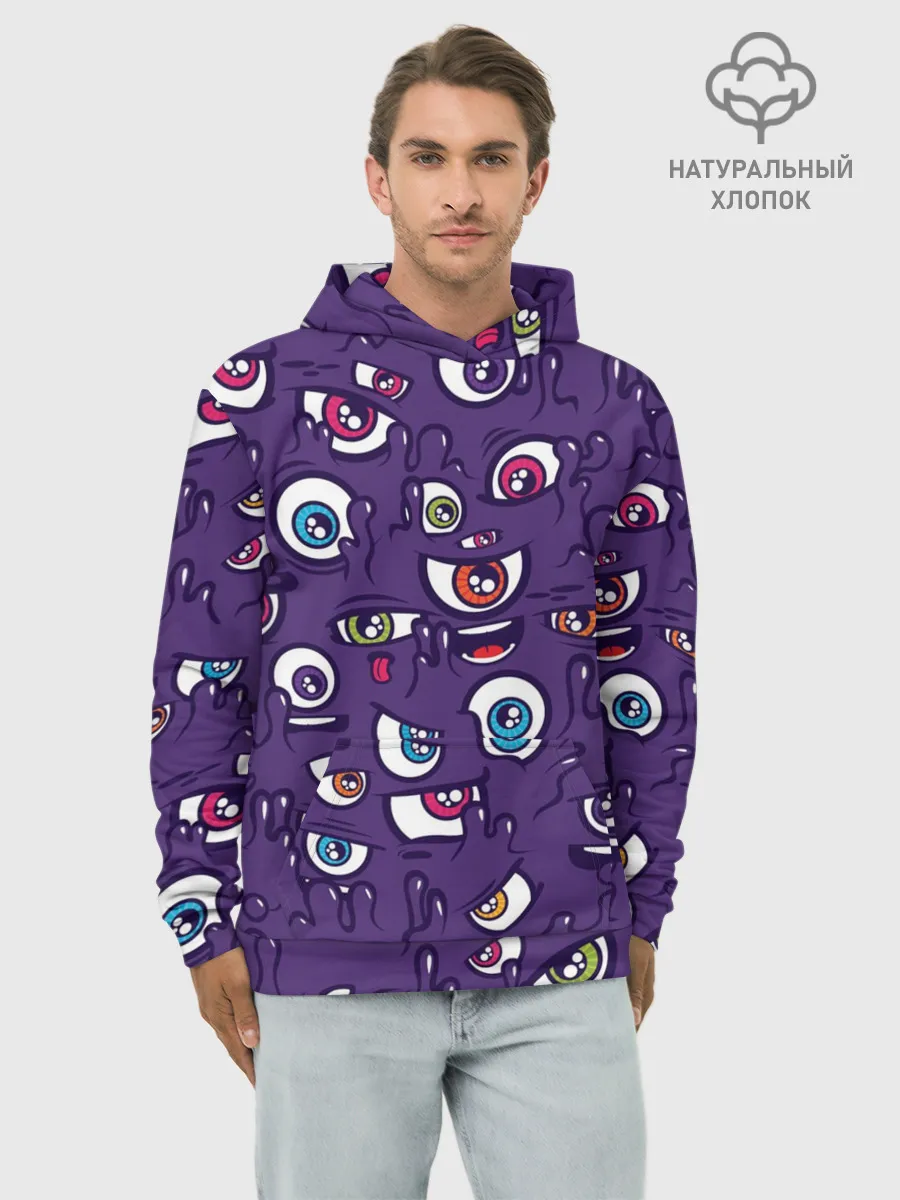 Худи мужской база хлопок / Рой Глаз