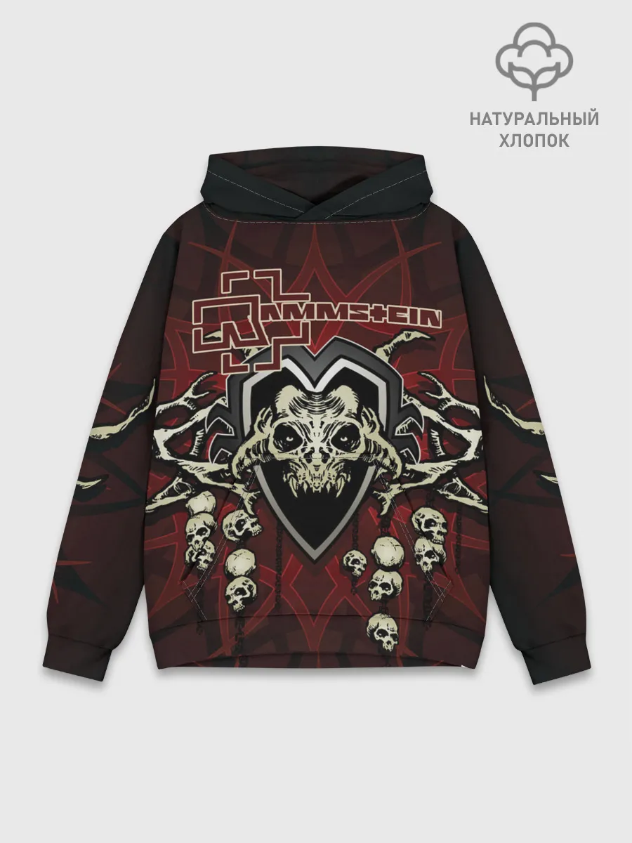 Худи мужской база хлопок / Rammstein