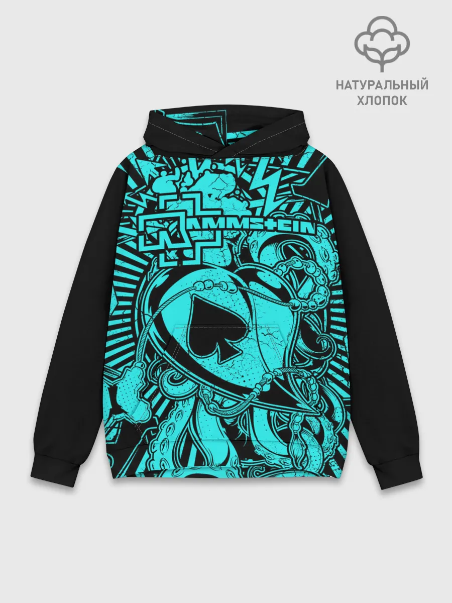 Худи мужской база хлопок / Rammstein