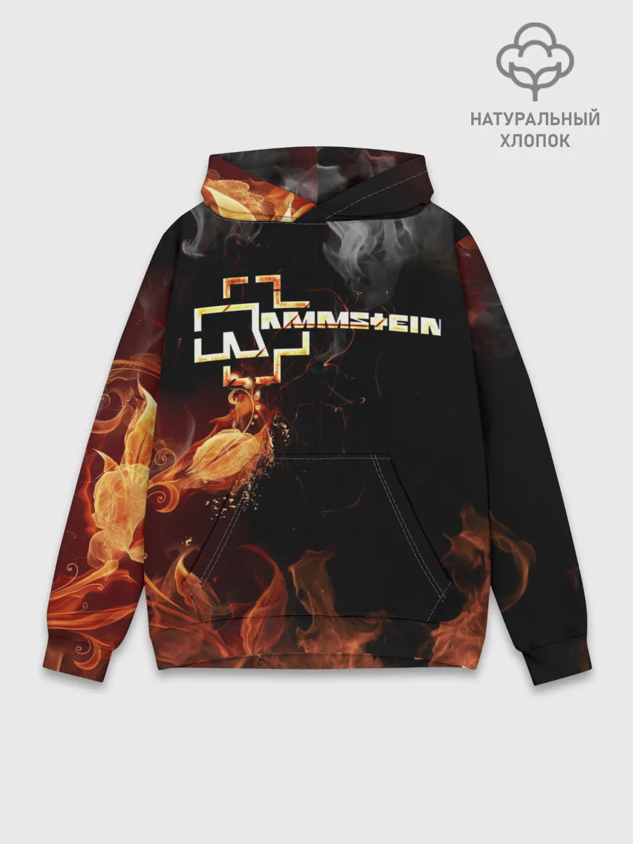 Худи мужской база хлопок / Rammstein