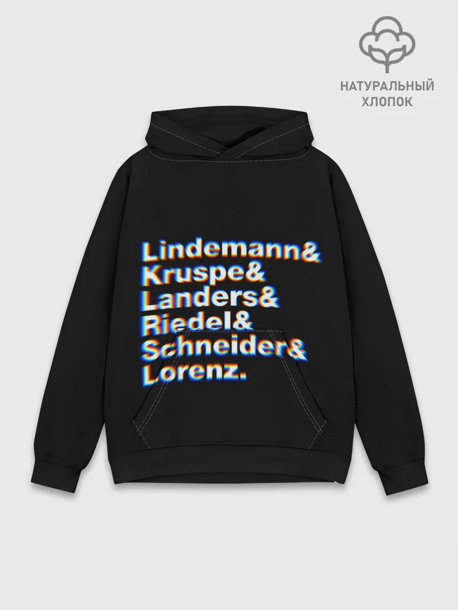 Худи мужской база хлопок / Rammstein