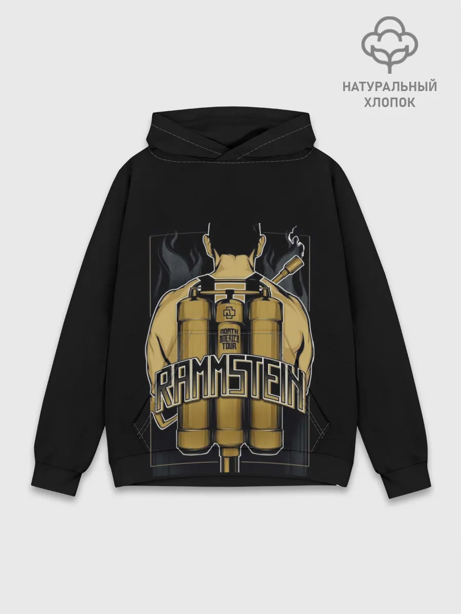 Худи мужской база хлопок / Rammstein