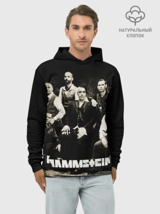 Худи мужской база хлопок / Rammstein