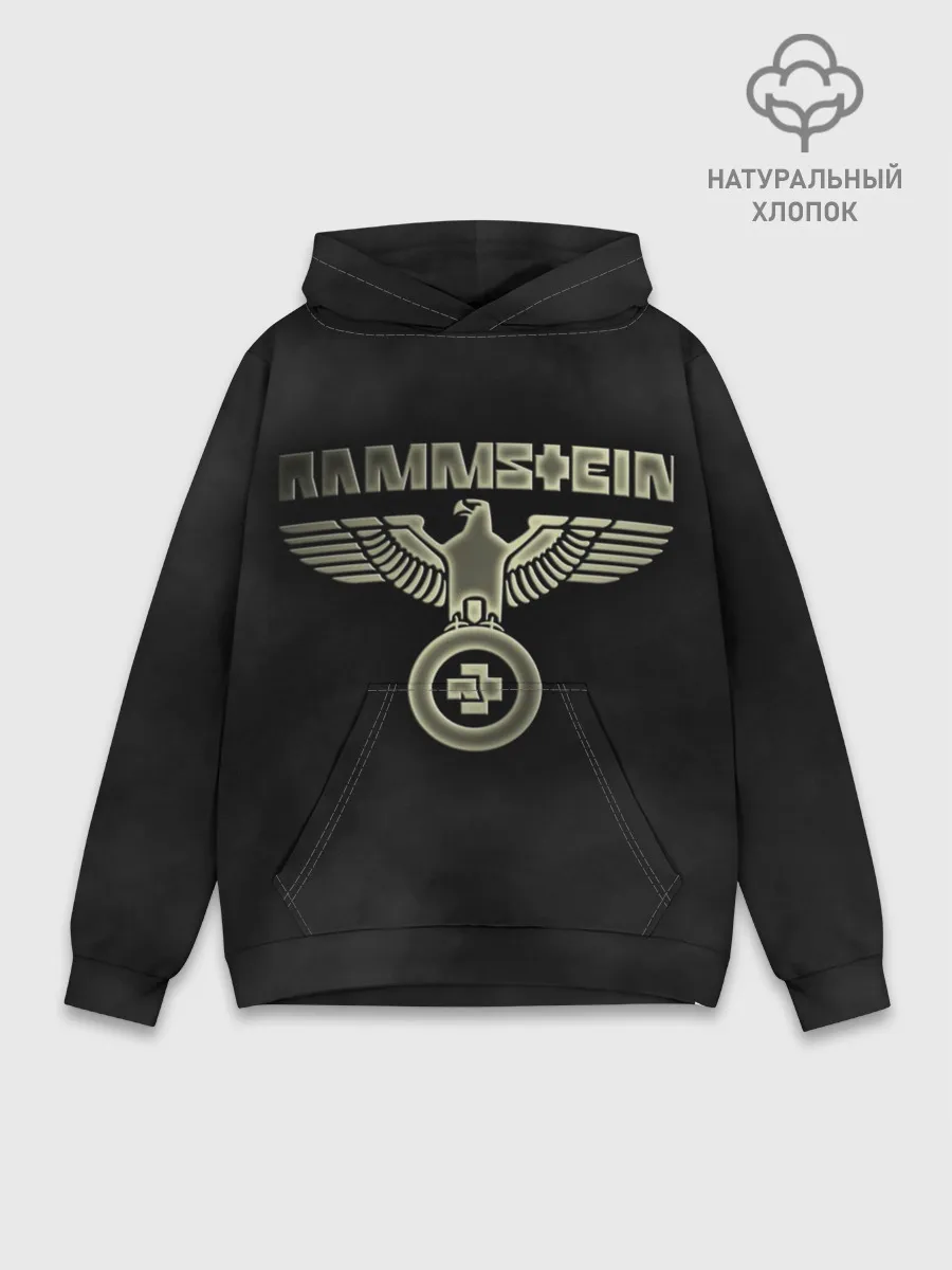 Худи мужской база хлопок / Rammstein