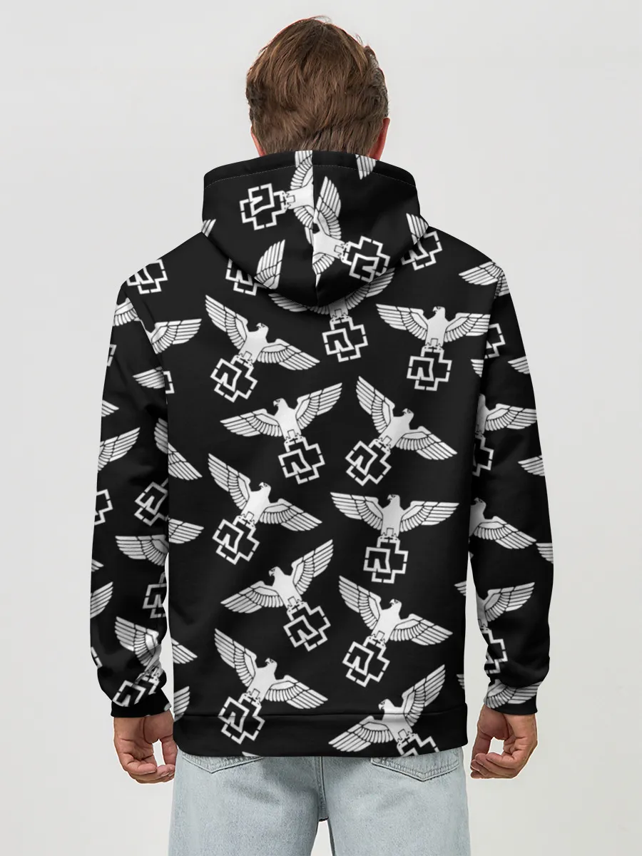 Худи мужской база хлопок / Rammstein