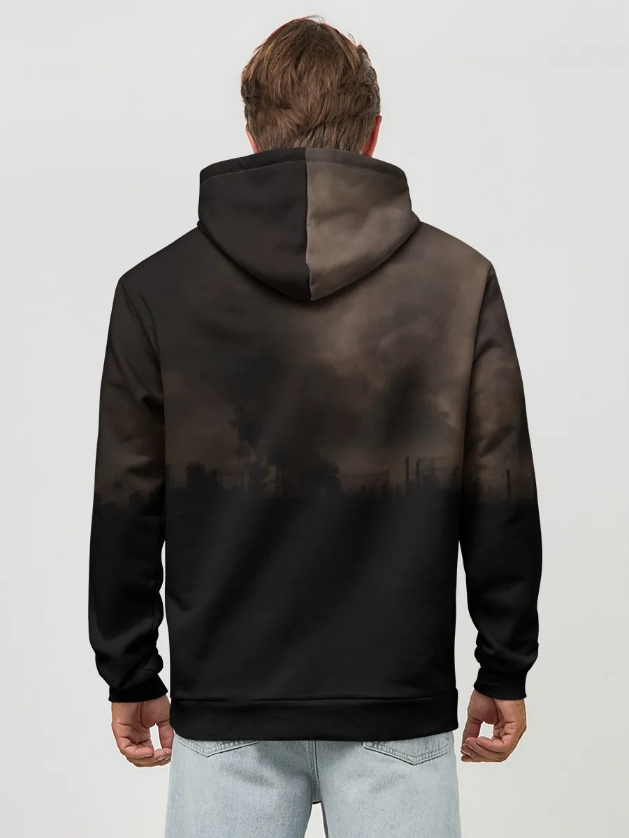 Худи мужской база хлопок / Чернобыль 6