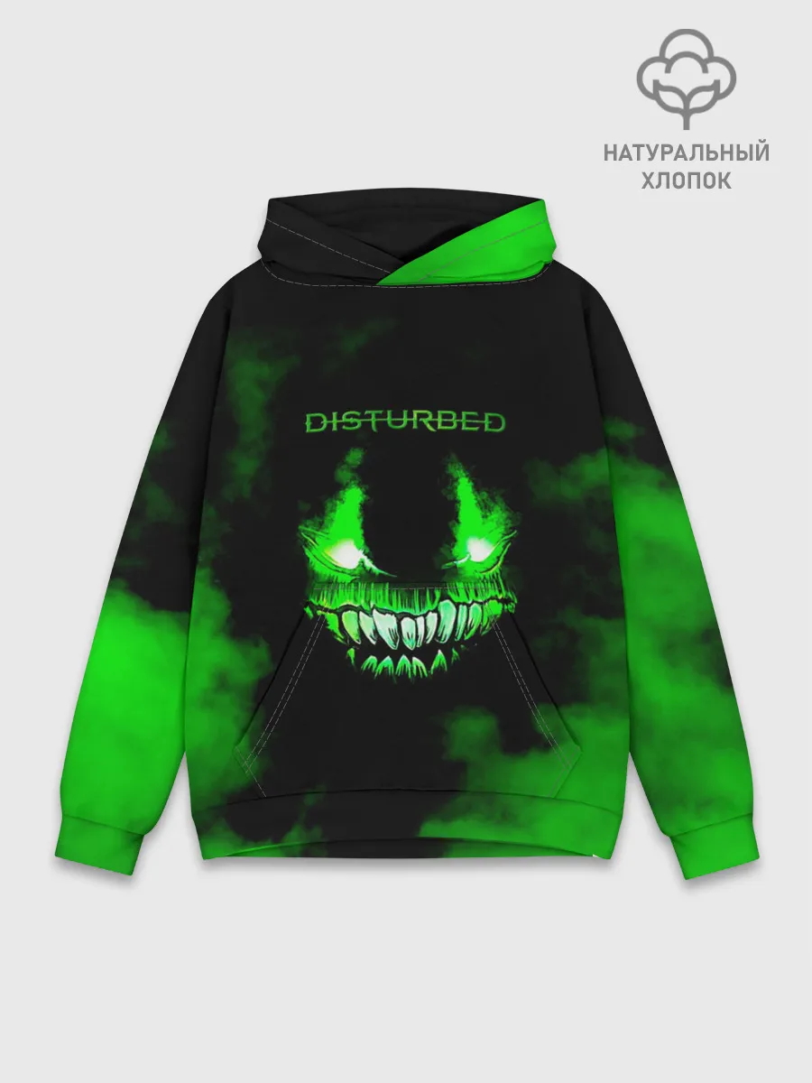 Худи мужской база хлопок / Disturbed