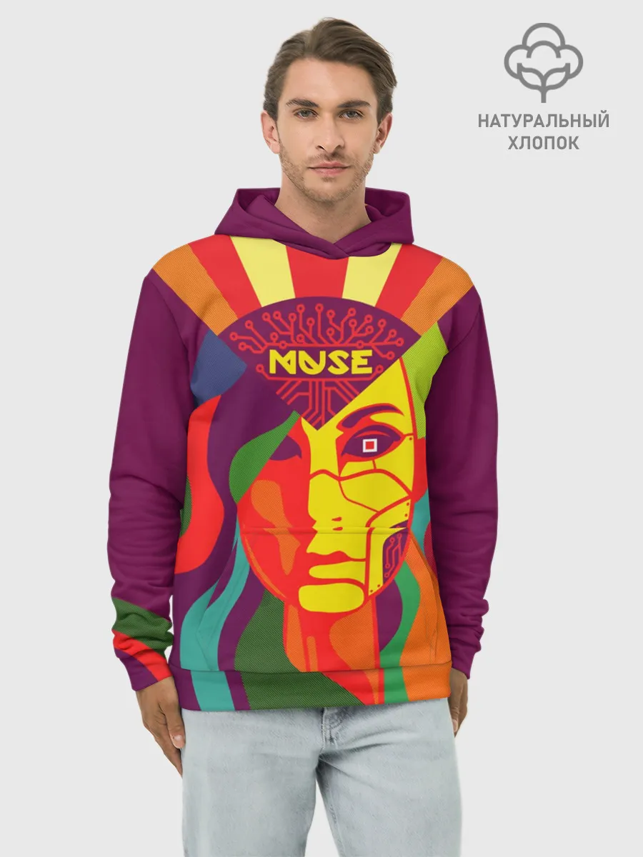 Худи мужской база хлопок / Muse