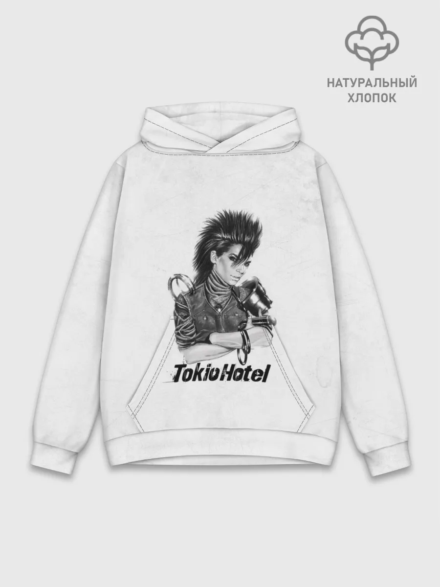 Худи мужской база хлопок / Tokio Hotel