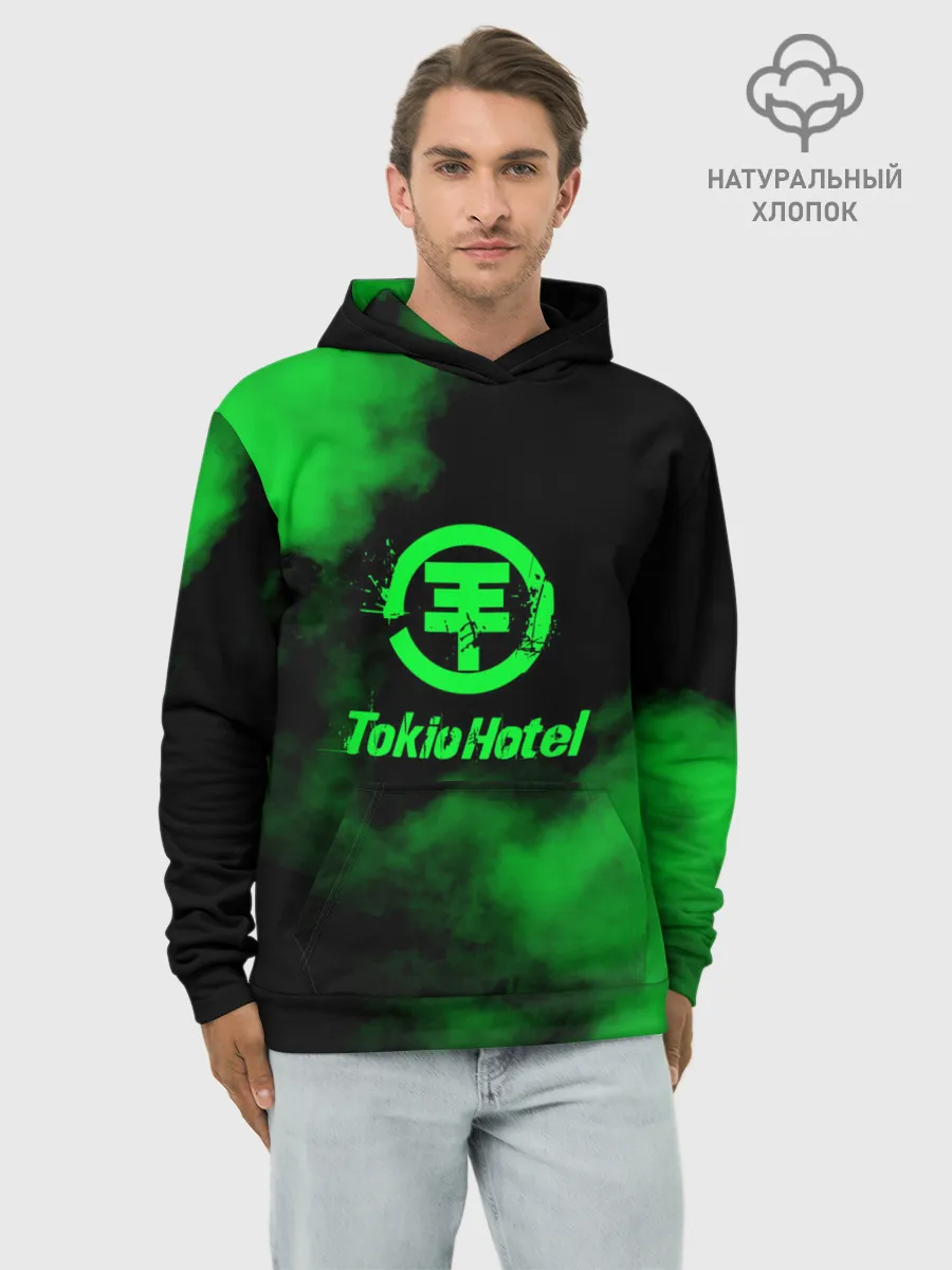 Худи мужской база хлопок / Tokio Hotel