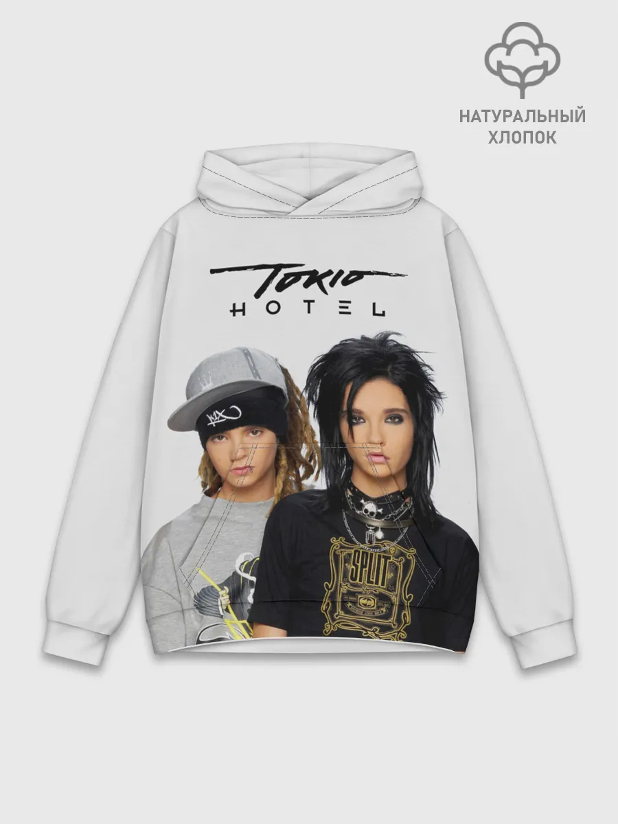 Худи мужской база хлопок / Tokio Hotel