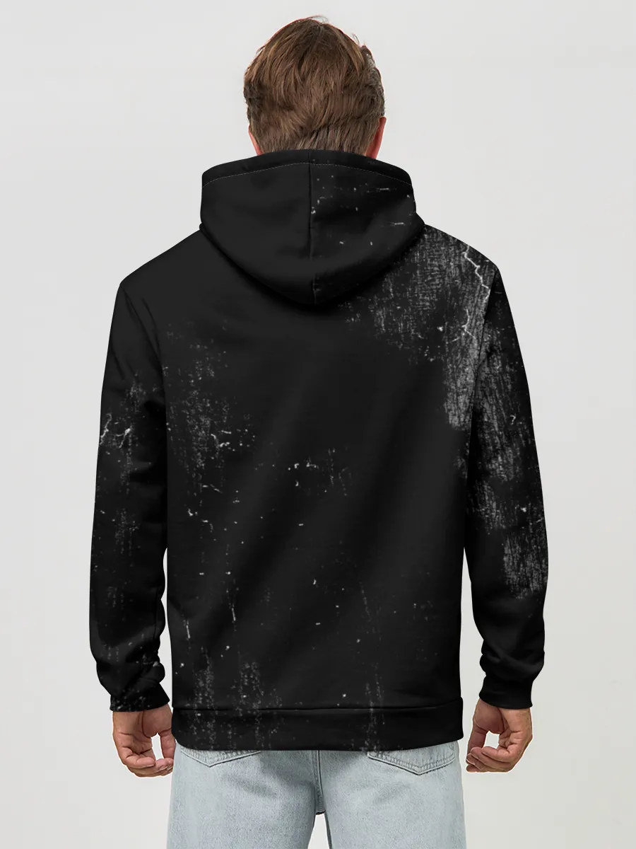 Худи мужской база хлопок / Bon Jovi