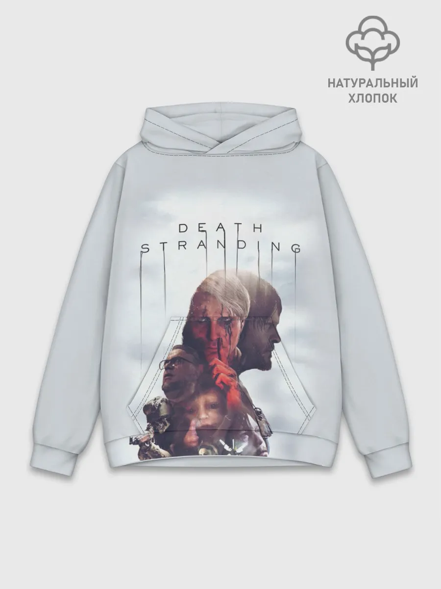 Худи мужской база хлопок / Death Stranding