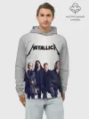 Худи мужской база хлопок / Metallica