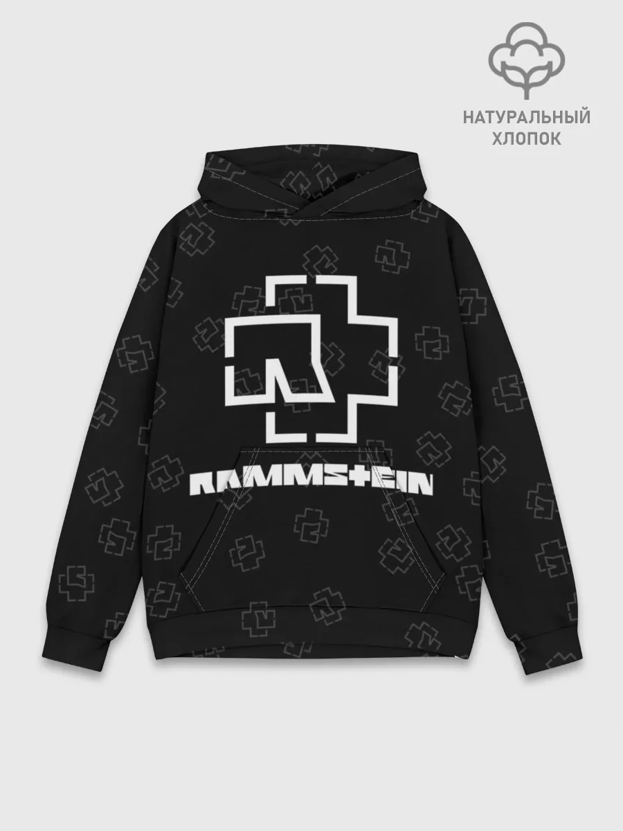 Худи мужской база хлопок / Rammstein