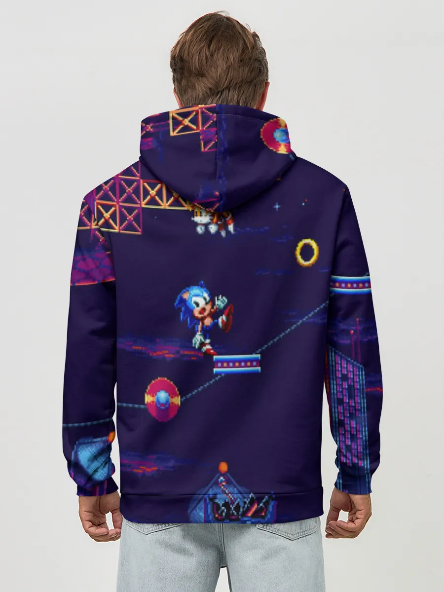 Худи мужской база хлопок / SONIC