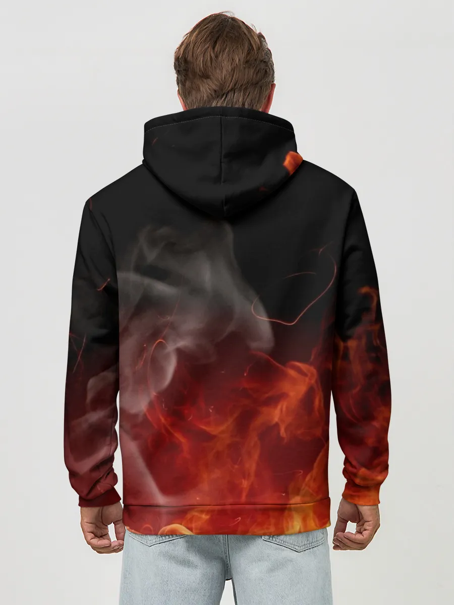 Худи мужской база хлопок / PINK FLOYD