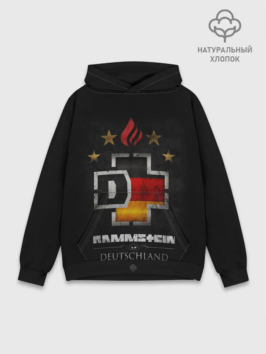 Худи мужской база хлопок / Rammstein