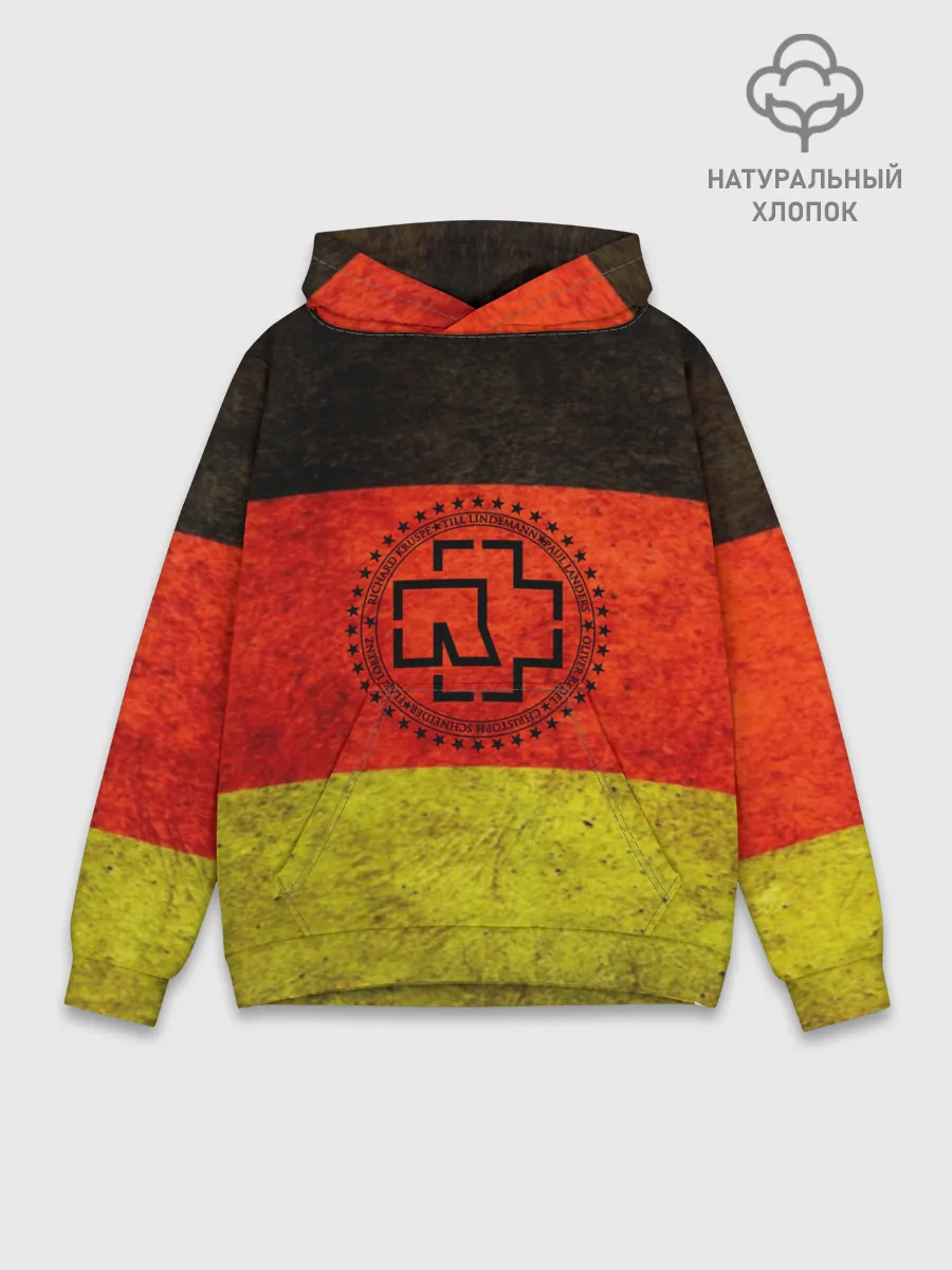 Худи мужской база хлопок / Rammstein