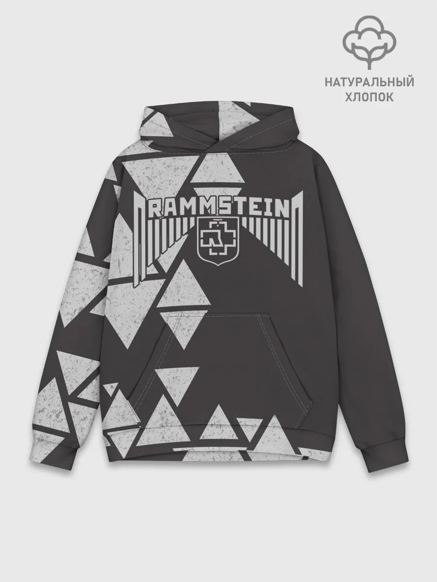 Худи мужской база хлопок / Rammstein