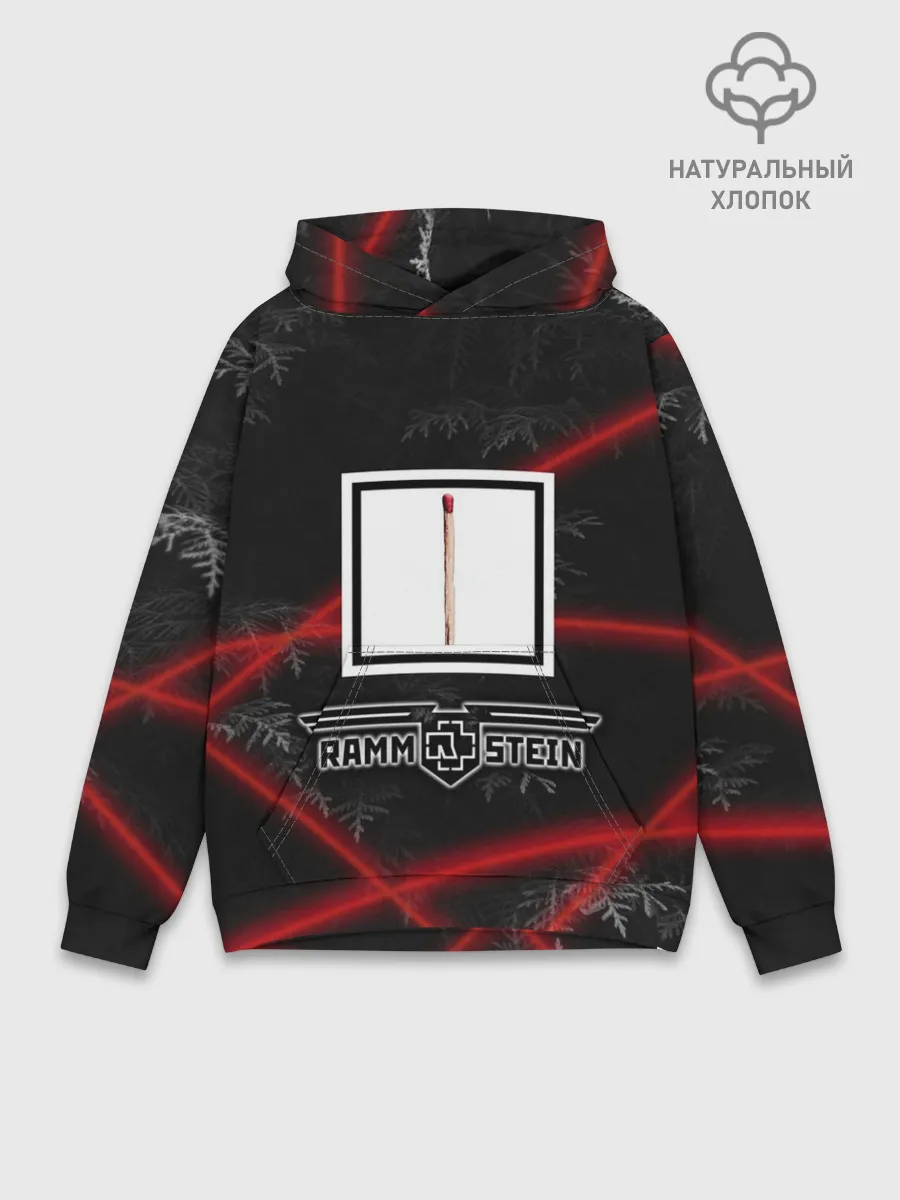 Худи мужской база хлопок / Rammstein
