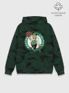 Худи мужской база хлопок / Boston Celtics