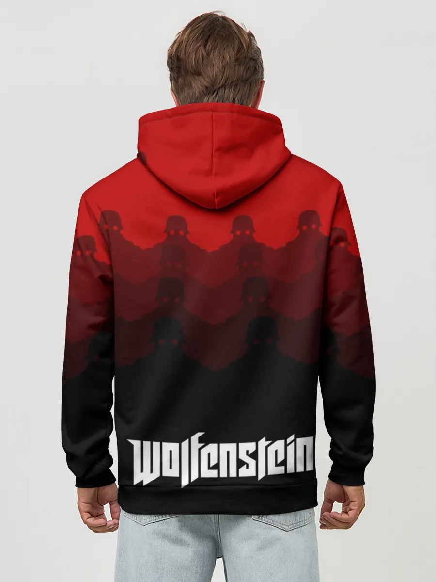 Худи мужской база хлопок / Wolfenstein