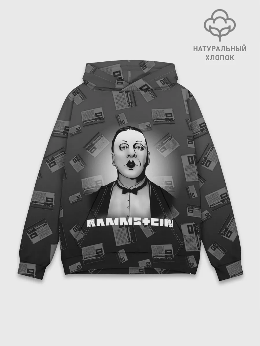Худи мужской база хлопок / Rammstein