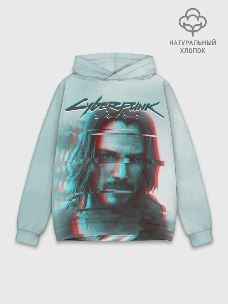 Худи мужской база хлопок / Cyberpunk 2077